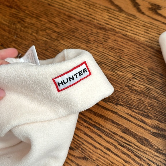Hunter cozy rain boot inserts / size Medium - cream colour - Picture 2 of 2